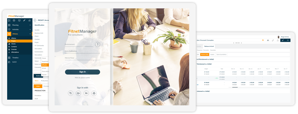 Fitnet Manager Solution ERP SaaS